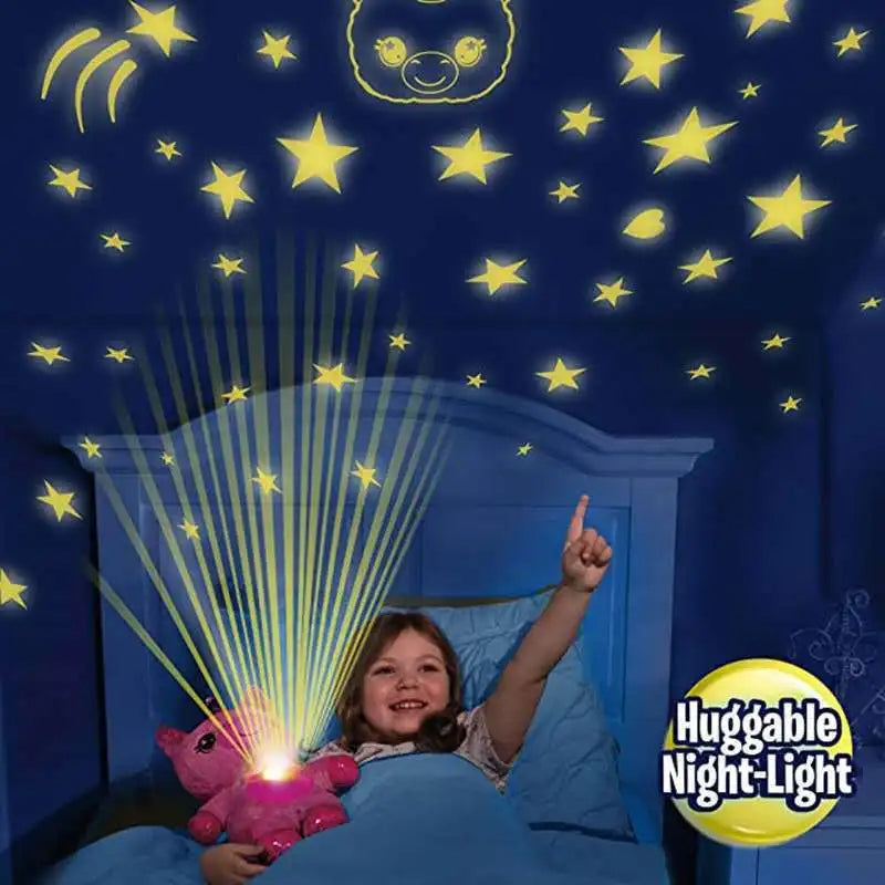 BrillaBoo™ - Star belly peluche con luz y sonido