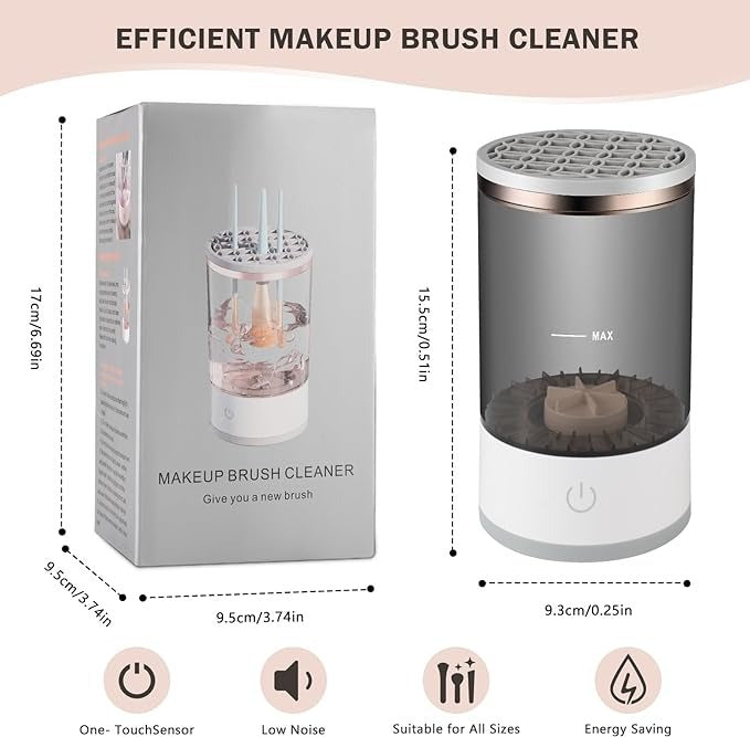 BrushClean™ - Limpiador de brochas de maquillaje