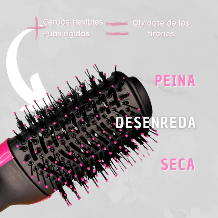 WaveBrush™  3 EN 1 SECADOR, PEINE Y ALISADOR