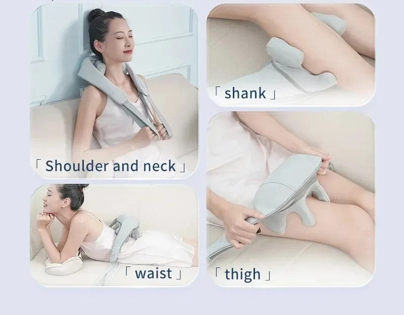 NeckRelax™  - Masajeador Eléctrico Cuello Antiestrés