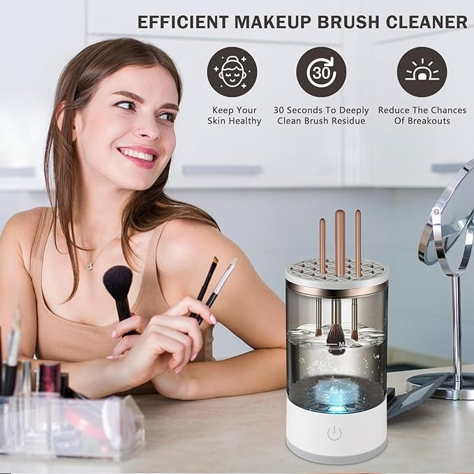 BrushClean™ - Limpiador de brochas de maquillaje